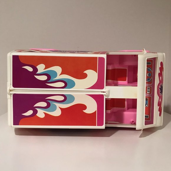 Vintage Charlie's Angels ADVENTURE VAN Headquarters On Wheels W/ BOX 1978 Hasbro - Picture 10 of 13